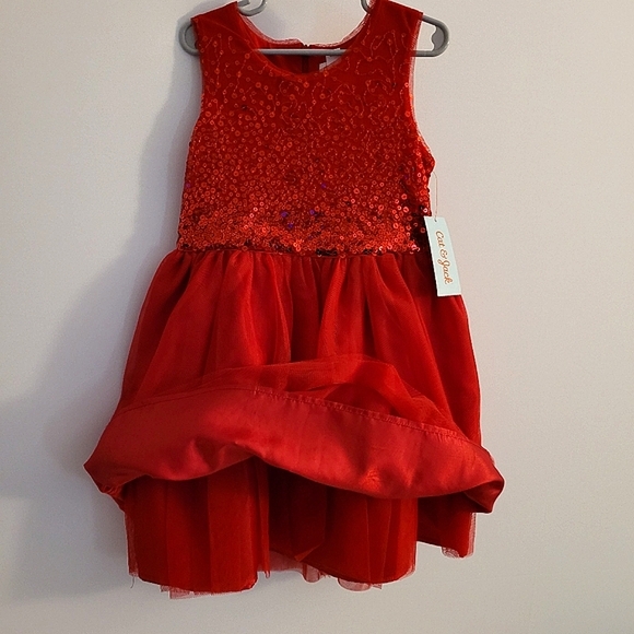 Cat & Jack Beautiful Red Dress - Picture 2 of 6